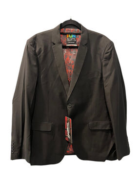 FUN Suits Nightmare on Elm Street Freddy Kreuger Men's Blazer Jacket NWT 48 R